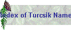 Index of Turcsik Names